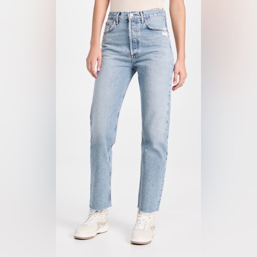 NWOT Agolde 90’s Pinch Waist Jeans in Luminate Wash